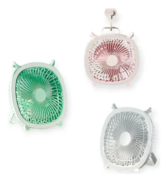 VENTILADOR DE ESCRITORIO USB CON LUZ LED Y RESISTENCIA AL AGUA - 5