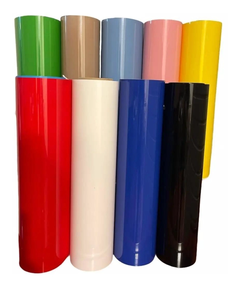 VINILO ADHESIVO TERMOTRANSFERIBLE 0.50X6MT PARA TEXTILES - 5