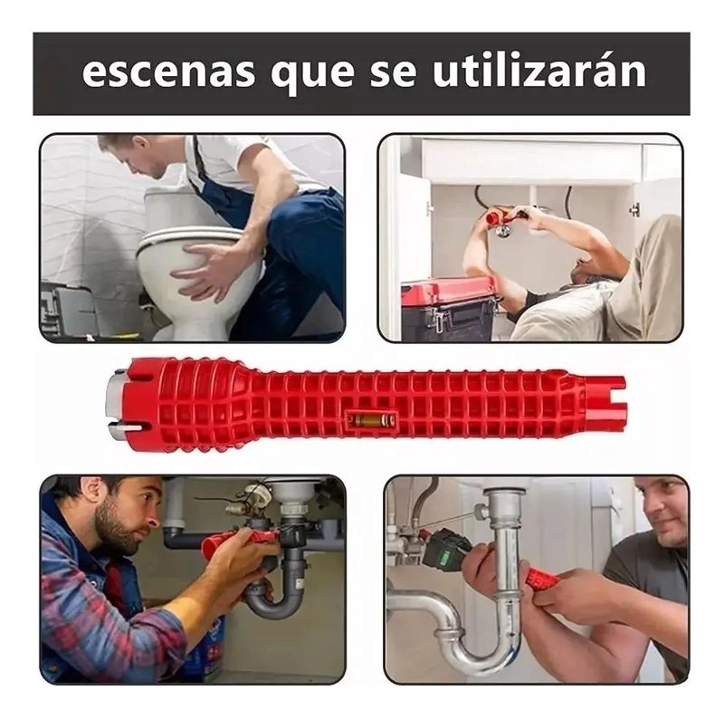 GANZUA DE MANO PARA GASFITERIA UNIVERSAL - 2