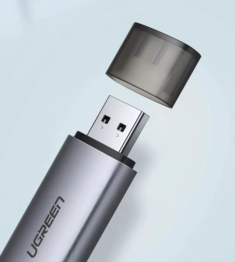 LECTOR DE TARJETAS MICRO SD Y SD CON CONEXION USB-C Y USB 3.0 - 3