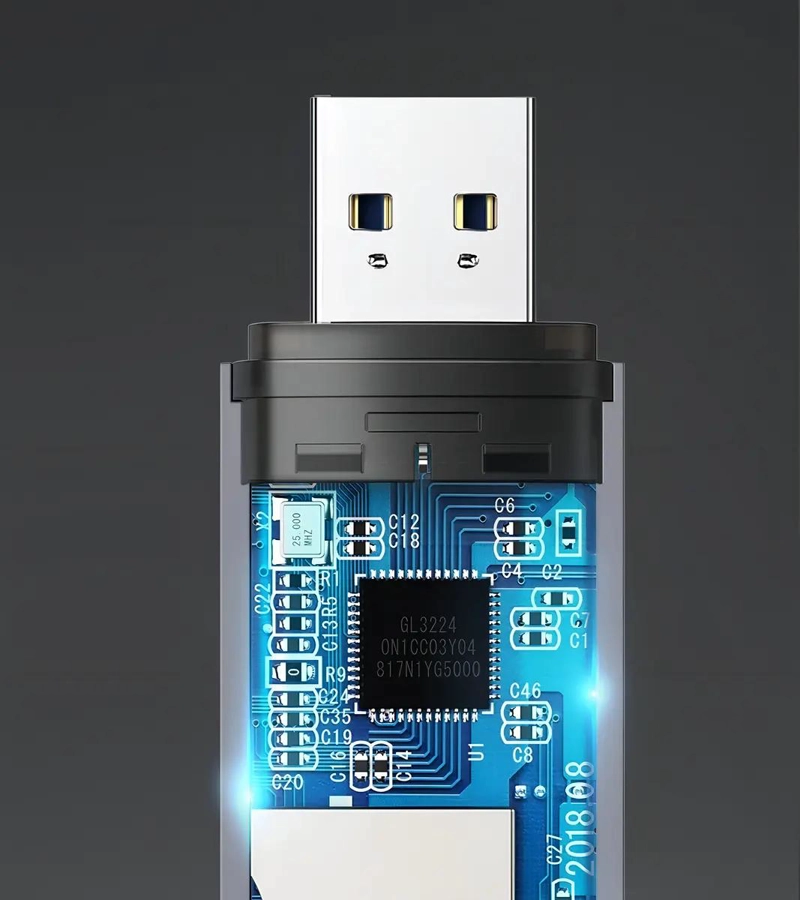 LECTOR DE TARJETAS MICRO SD Y SD CON CONEXION USB-C Y USB 3.0 - 6