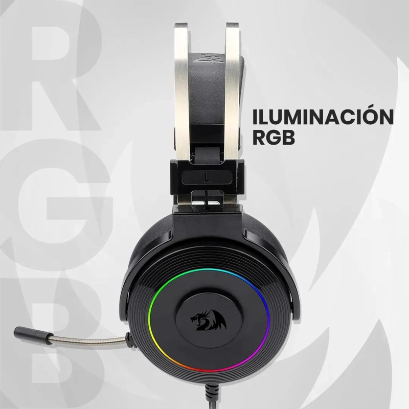 AURICULARES GAMER CON SONIDO 7.1 Y ILUMINACION RGB - 9