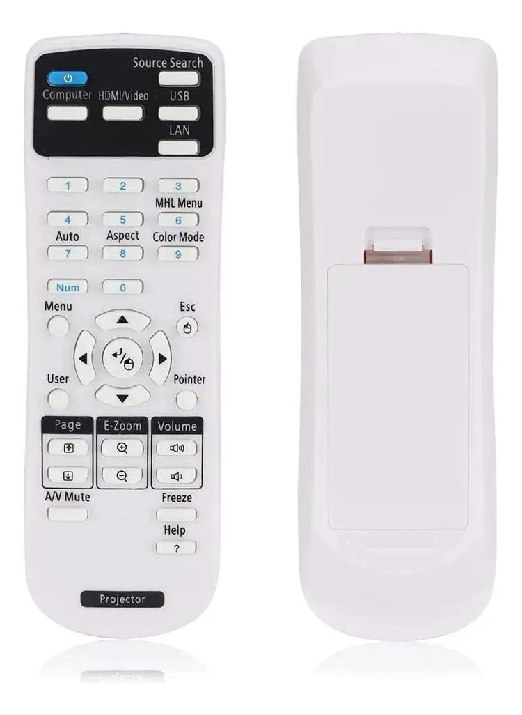 CONTROL REMOTO PARA PROYECTOR EPSON COMPATIBLE Y FUNCIONAL - 1