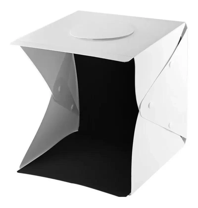 ESTUDIO FOTOGRAFICO PORTATIL CON LUZ LED 30X30X30 CM - 1