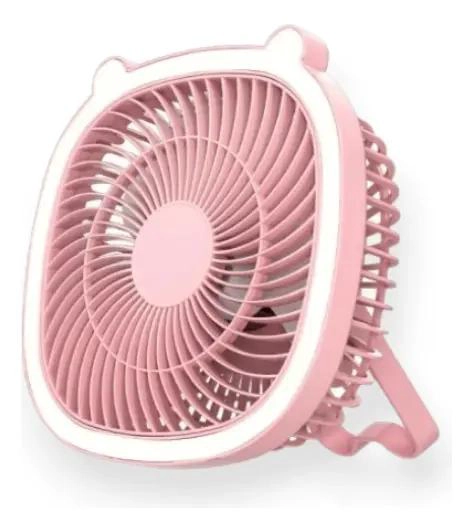 VENTILADOR DE ESCRITORIO USB CON LUZ LED Y RESISTENCIA AL AGUA - 1