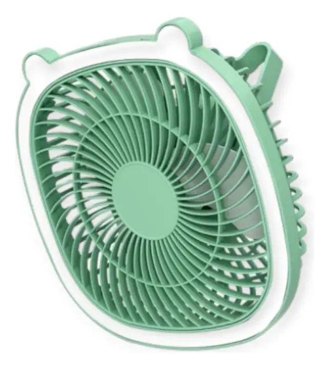 VENTILADOR DE ESCRITORIO USB CON LUZ LED Y RESISTENCIA AL AGUA - 2