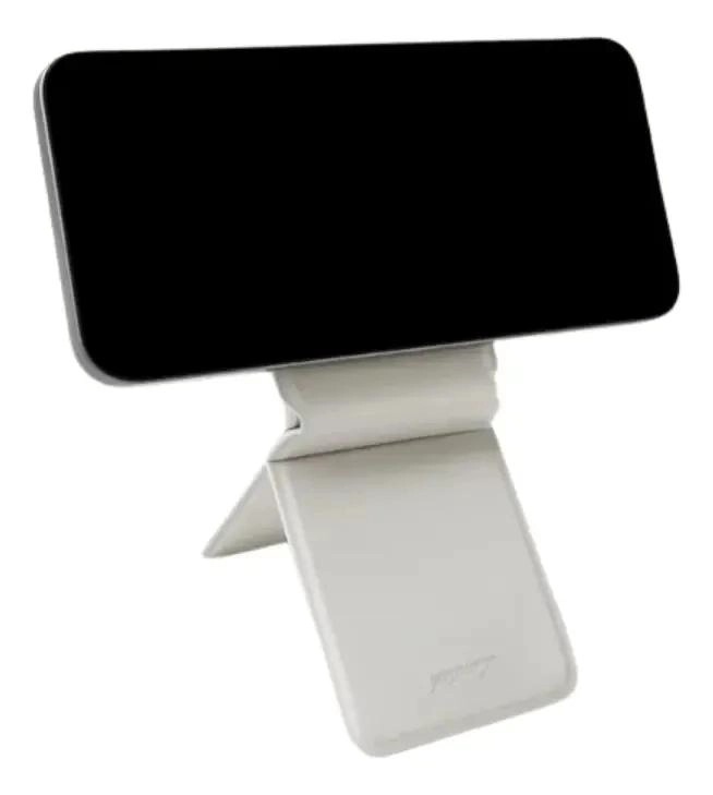 TRIPODE Y TARJETERO FLEXIBLE PARA CELULAR EN COLOR GRIS - 3