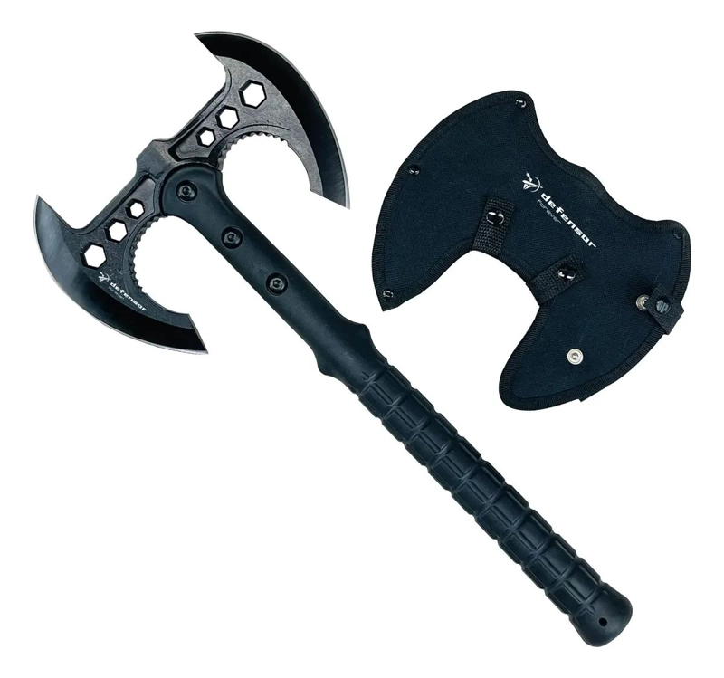 HACHA DOBLE FILO PARA CAMPING Y ACTIVIDADES OUTDOOR - 2