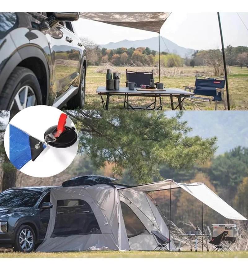 VENTOSAS DE SUCCION PARA AUTOS Y CAMPING PACK DE 2 - 5