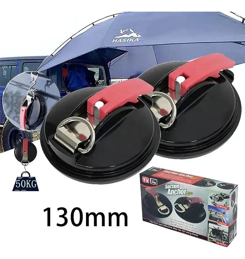 VENTOSAS DE SUCCION PARA AUTOS Y CAMPING PACK DE 2 - 7