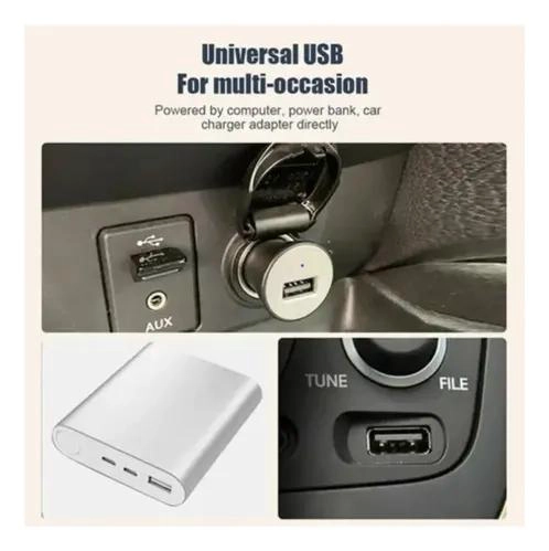 VENTILADOR USB DOBLE PORTATIL PARA ESCRITORIO Y COCHE - 10