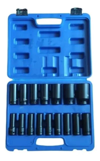 SET DE 16 LLAVES COMBINADAS CROMO VANADIO - 1