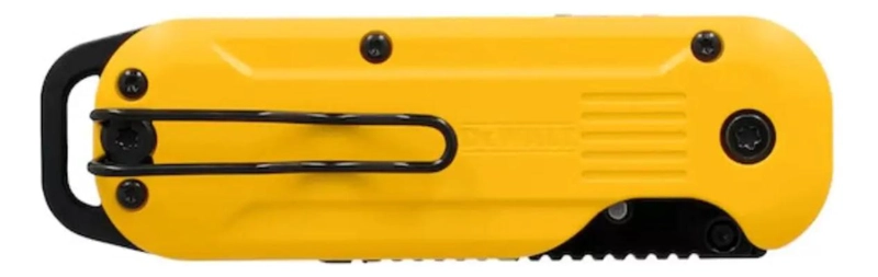 CUCHILLO CARTONERO PLEGABLE AMARILLO - 5