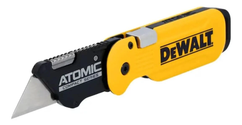 CUCHILLO CARTONERO PLEGABLE AMARILLO - 7