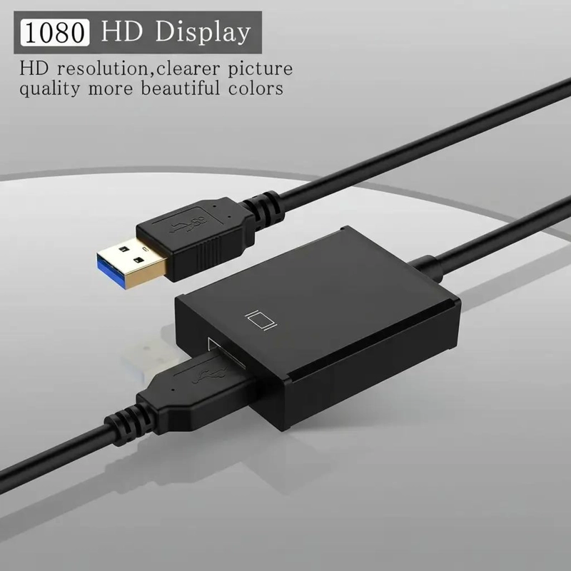 ADAPTADOR USB 3.0 A HDMI FULL HD PARA PRESENTACIONES - 2