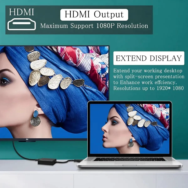 ADAPTADOR USB 3.0 A HDMI FULL HD PARA PRESENTACIONES - 3