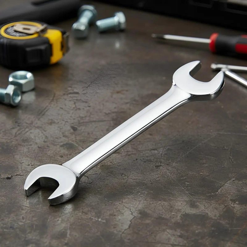 LLAVE DE PUNTA DE CORONA CON CHICHARRA 24MM ACERO CROMADO - 4