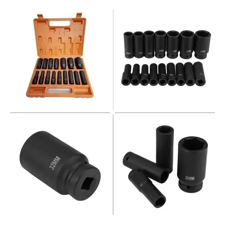 KIT DE DADOS HEXAGONALES DE 16 PIEZAS DE 10 A 32 MM - 2
