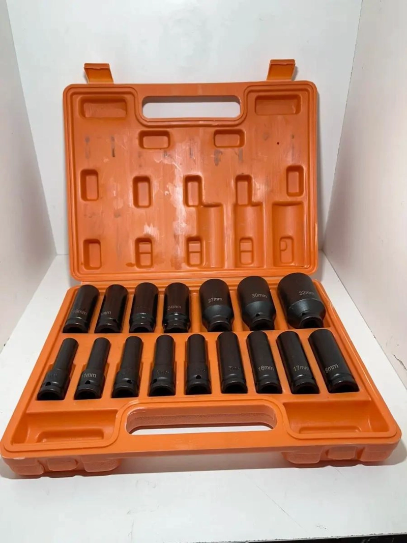 KIT DE DADOS HEXAGONALES DE 16 PIEZAS DE 10 A 32 MM - 5