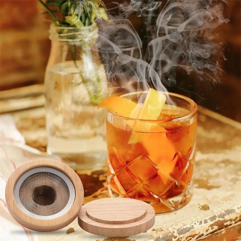 JUEGO DE COCINA DE MADERA PARA FUMADORES DE COCTEL - 7