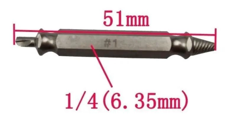SET 4 EXTRACTORES DE TORNILLOS DAÑADOS - 3