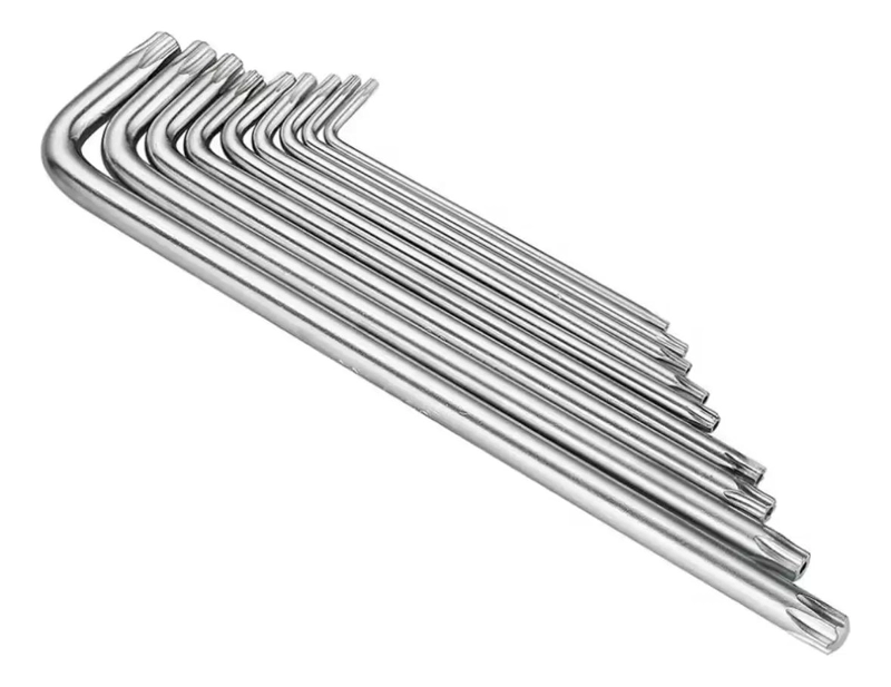 SET DE LLAVES TORX EXTRA LARGAS 9 PIEZAS - 1