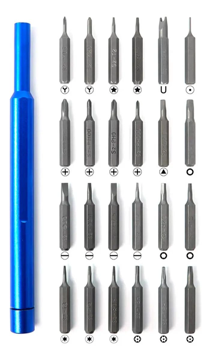 SET DE DESTORNILLADORES MULTIFUNCIONAL 25 EN 1 CON ALMACENAMIENTO - 1