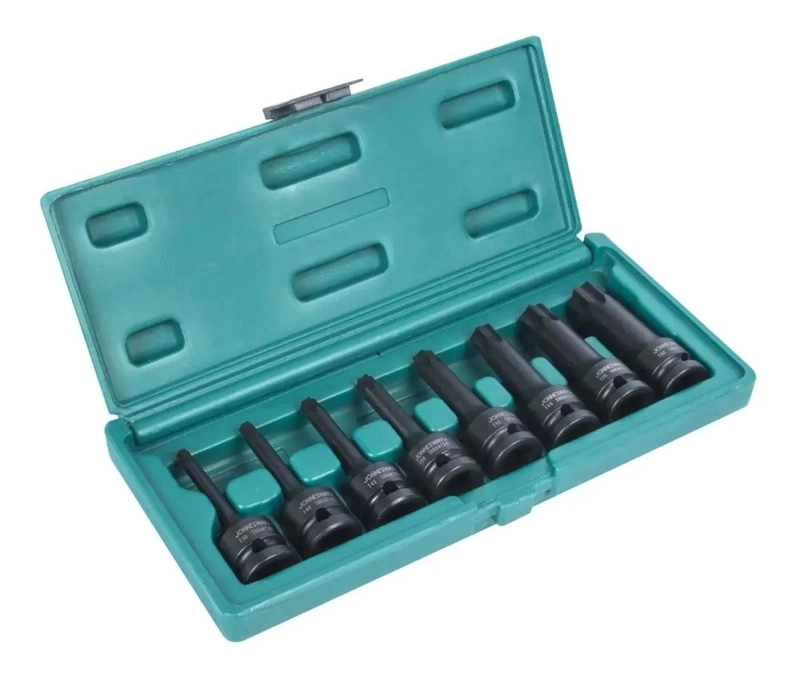 JUEGO DE DADOS IMPACTO TORX 1/2' 9 PIEZAS - 1