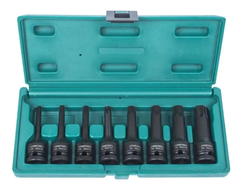 JUEGO DE DADOS IMPACTO TORX 1/2' 9 PIEZAS - 2