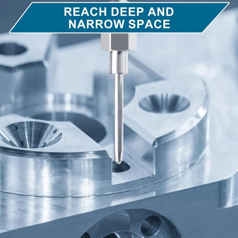 ADAPTADOR DE ENGRASADOR ESTRECHO CON ROSCA NPT 1/8 PARA LUBRICACION PRECISA - 7
