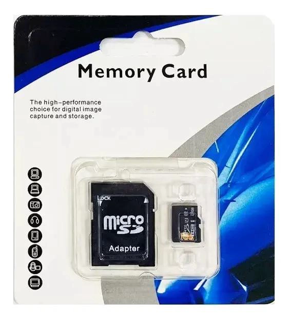 TARJETA DE MEMORIA MICRO SD 8GB CLASE 10 CON ADAPTADOR - 1