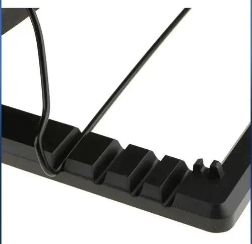 SOPORTE PLEGABLE PARA NOTEBOOK CON VENTILADOR Y LUZ LED - 1