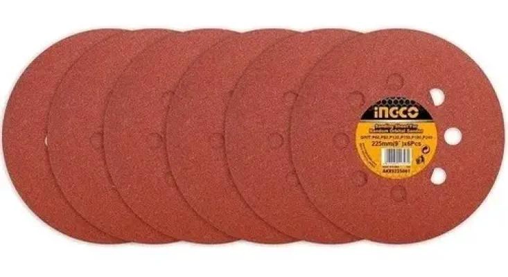 DISCOS DE LIJA DE 225MM CON VELCRO - 1