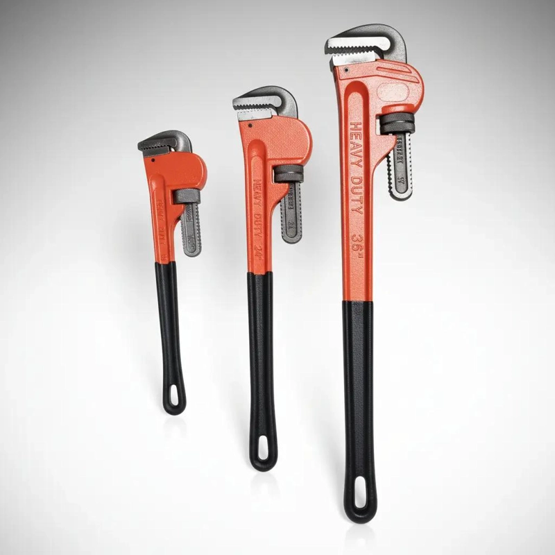 SET DE LLAVES STILSON 3 PCS 18-24-36 PULGADAS - 1