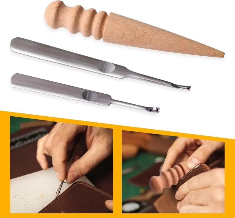 KIT DE HERRAMIENTAS 18 PIEZAS MARRON - 2