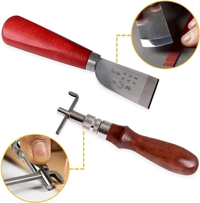 KIT DE HERRAMIENTAS 18 PIEZAS MARRON - 6