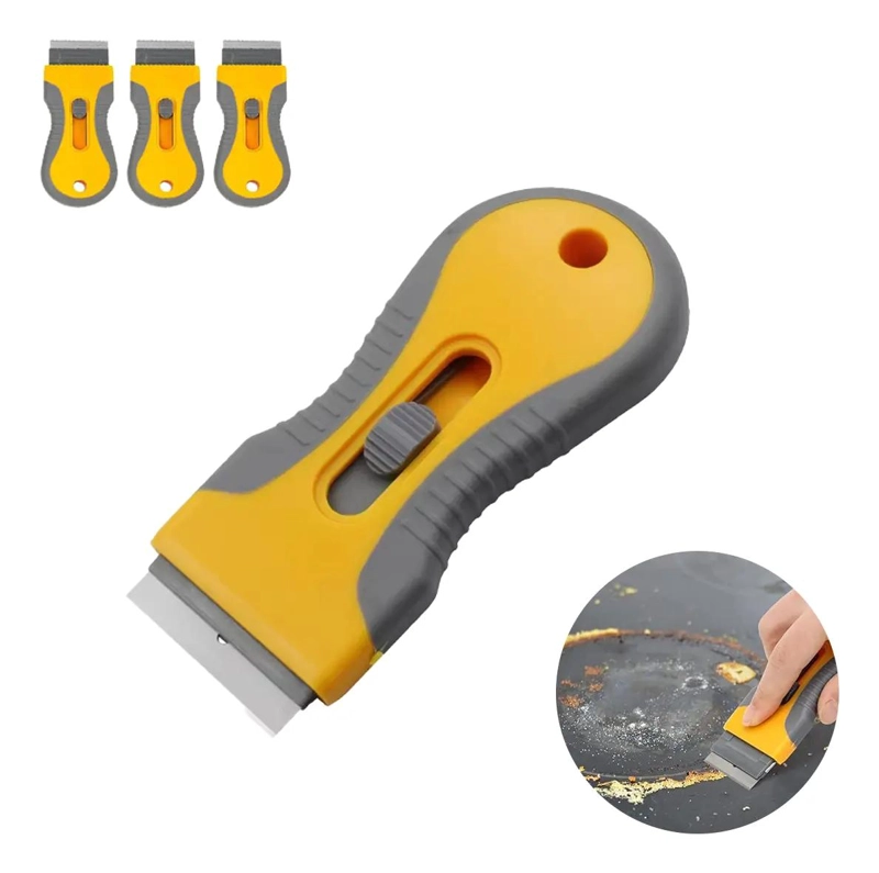 SET DE 3 ESPATULAS RASPADORAS PARA VIDRIO Y CERAMICA - 1