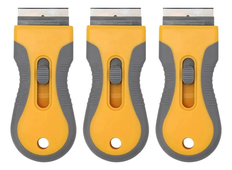 SET DE 3 ESPATULAS RASPADORAS PARA VIDRIO Y CERAMICA - 2