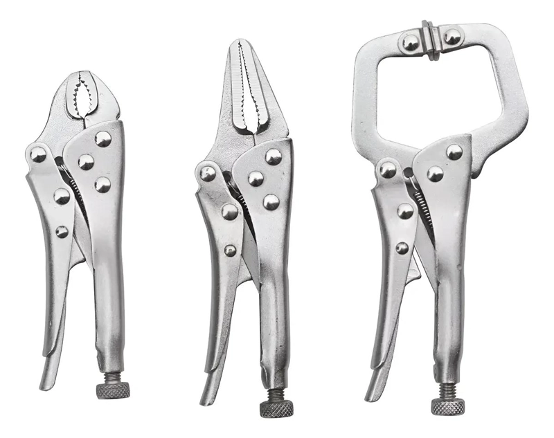 SET DE ALICATES DE PRECISION 3 PIEZAS PARA TALLER - 2