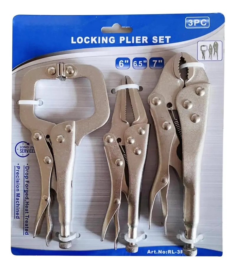 SET DE ALICATES DE PRECISION 3 PIEZAS PARA TALLER - 5
