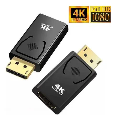 ADAPTADOR DISPLAYPORT A HDMI 4K PARA CONEXIONES DE ALTA DEFINICION - 4