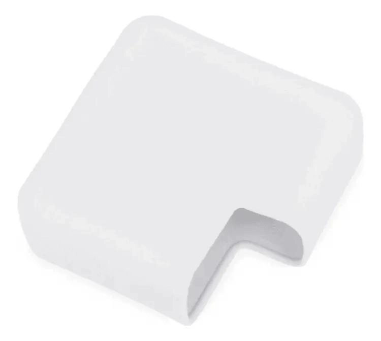 FUNDA PROTECTORA DE SILICONA PARA CARGADOR DE MACBOOK 60W 61W 67W - 1