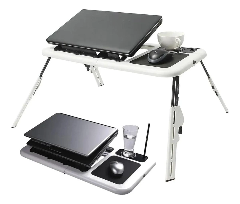 MESA PLEGABLE PARA NOTEBOOK CON VENTILADORES Y MOUSEPAD - 7