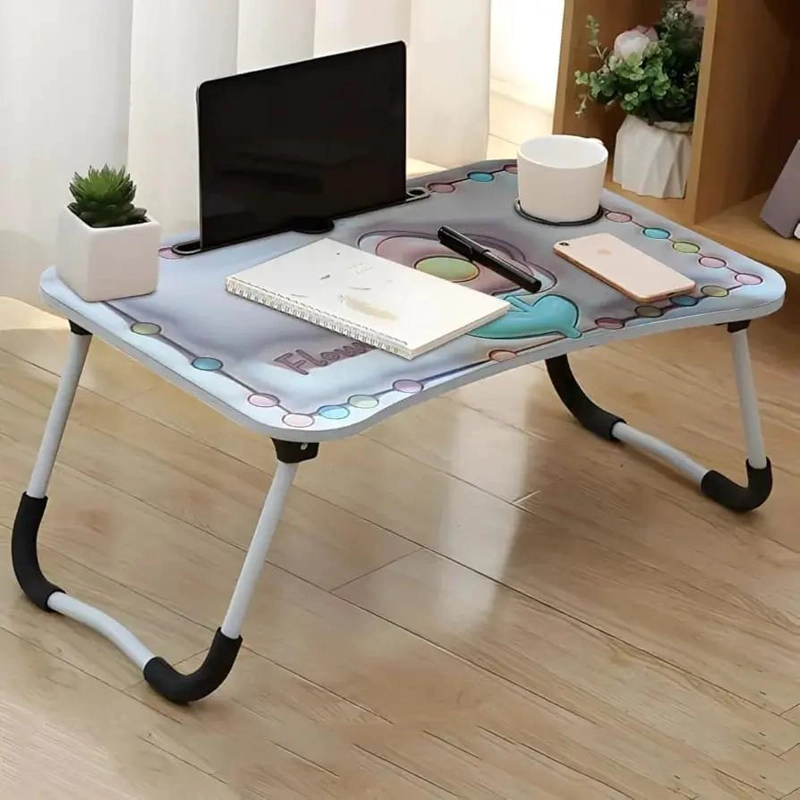 MESA PLEGABLE PORTATIL PARA NOTEBOOKS CON DISEÑO ERGONOMICO - 7