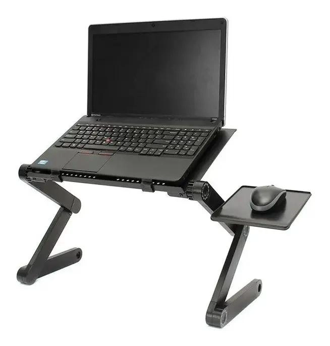 MESA PLEGABLE AJUSTABLE PARA NOTEBOOK CON VENTILACION - 1