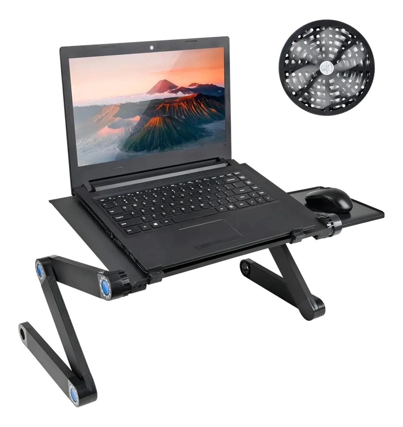 MESA PLEGABLE AJUSTABLE PARA NOTEBOOK CON VENTILACION - 8
