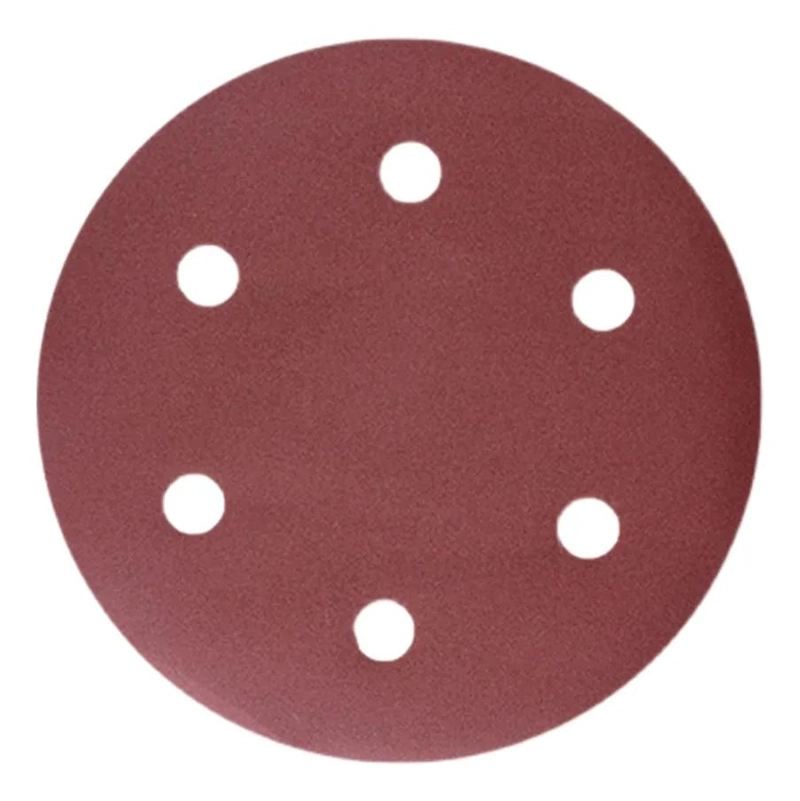 PACK DE 10 DISCOS DE LIJA VELCRO 220MM GRANO 120 - 2
