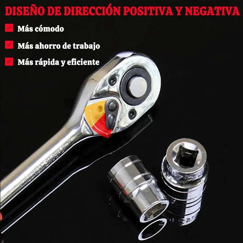 KIT DE LLAVES DE TRINQUETE DE 12 PIEZAS PARA REPARACION - 5