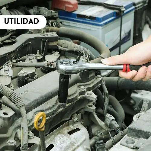 JUEGO DE DADOS DE IMPACTO CORTOS Y LARGOS PARA MECANICA - 8