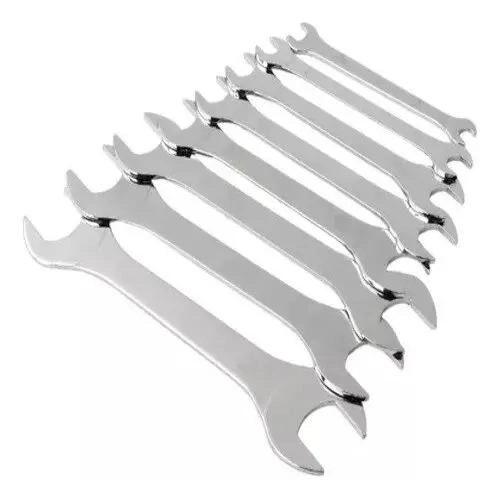 LLAVE COMBINADA CROMADA PLATEADA - 3